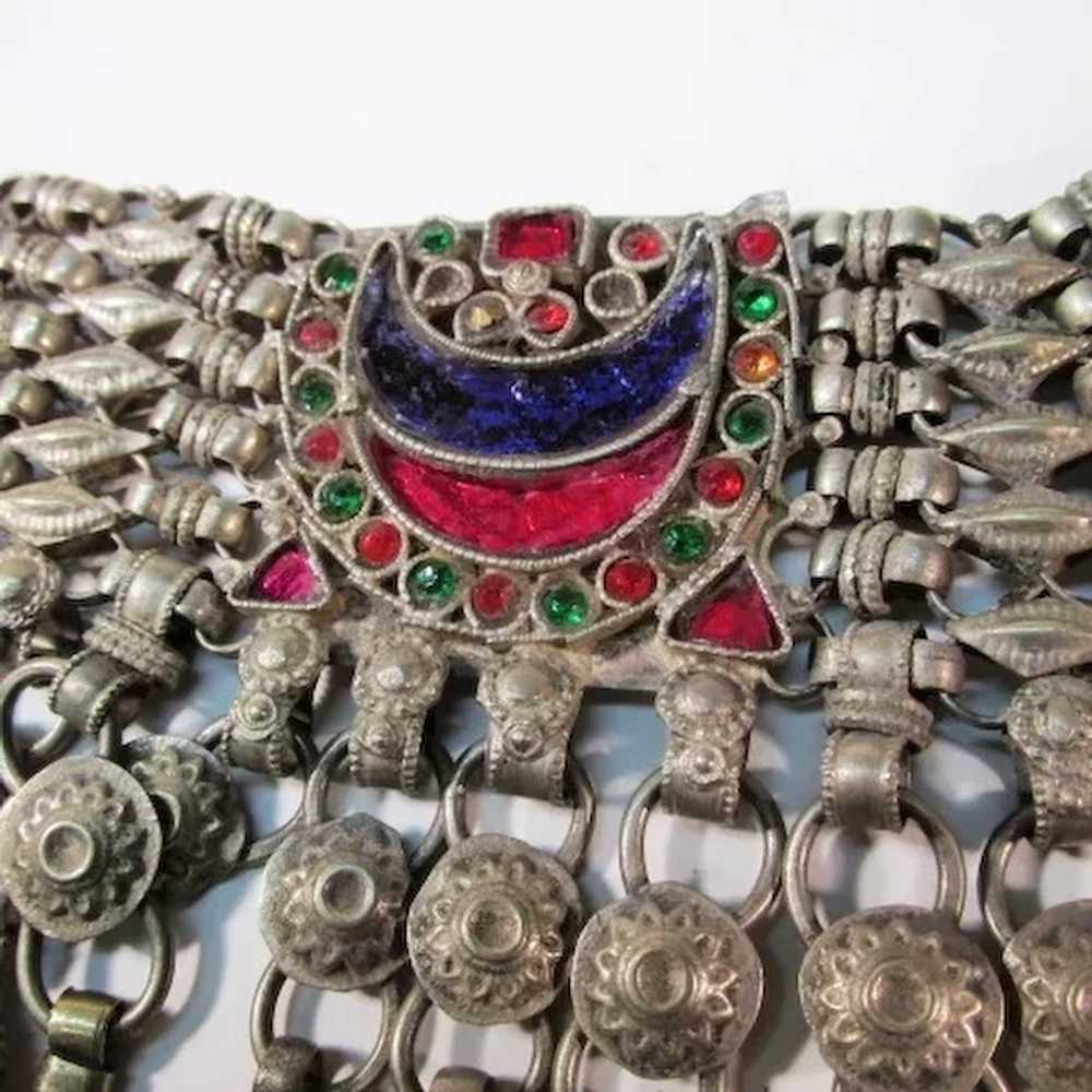 VINTAGE  Authentic Belly Dancer Coin Hip Belt - image 6