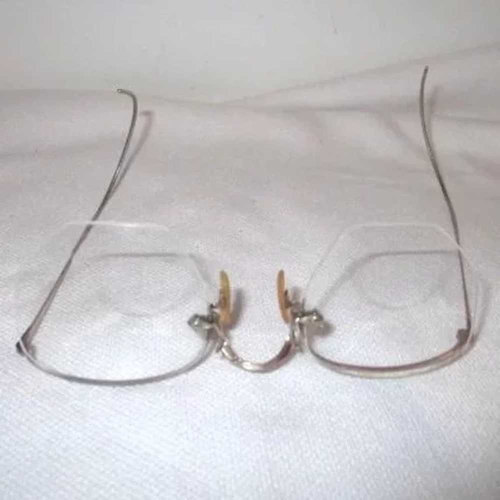 Two Pair of Old Eyeglasses Gold Fill Frames - image 6