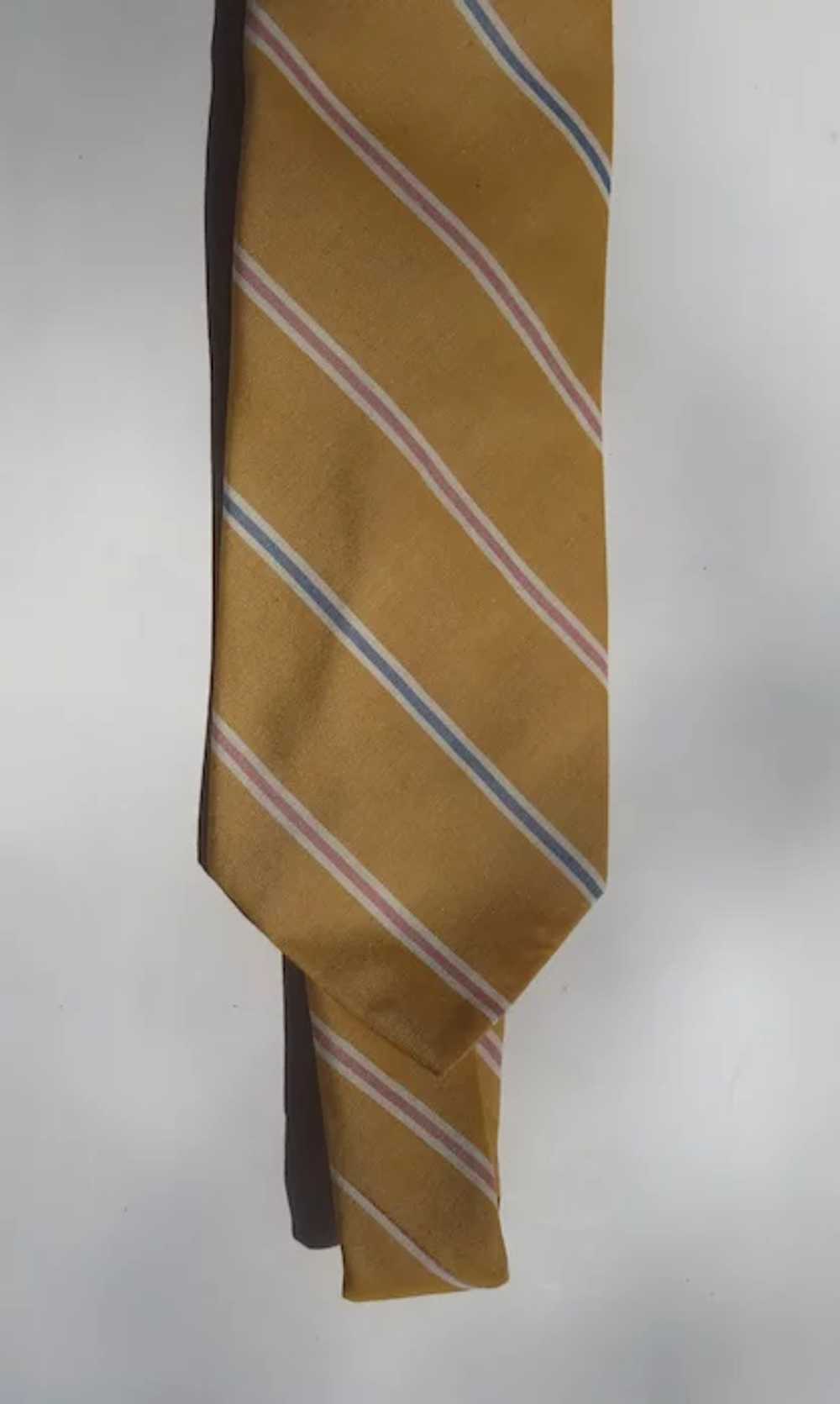 Vintage Silk Tie Paul Stuart New with Tags - image 2