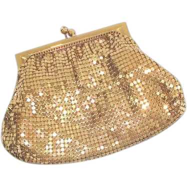 Duramesh Gold Mesh Evening Bag - image 1