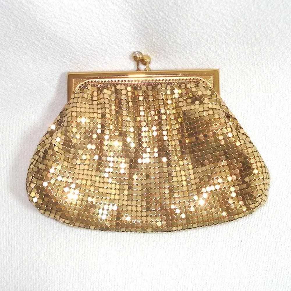 Duramesh Gold Mesh Evening Bag - image 2