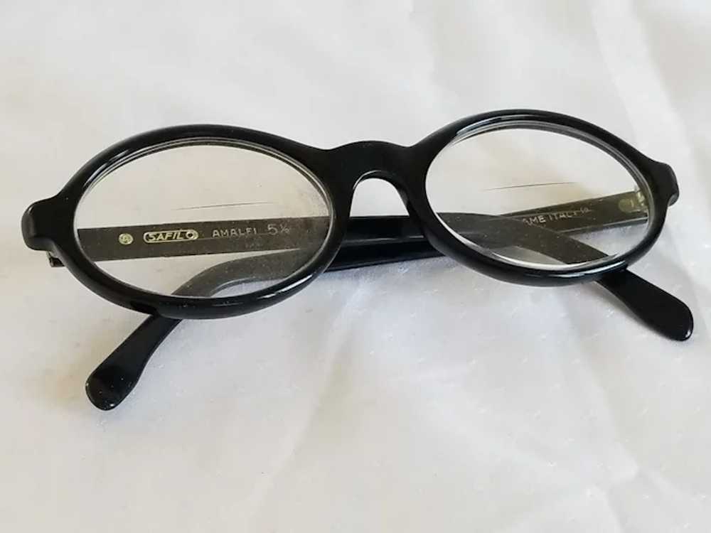 1960's Italian Safilo Amalfi 5 1/2" Black Eye Gla… - image 3