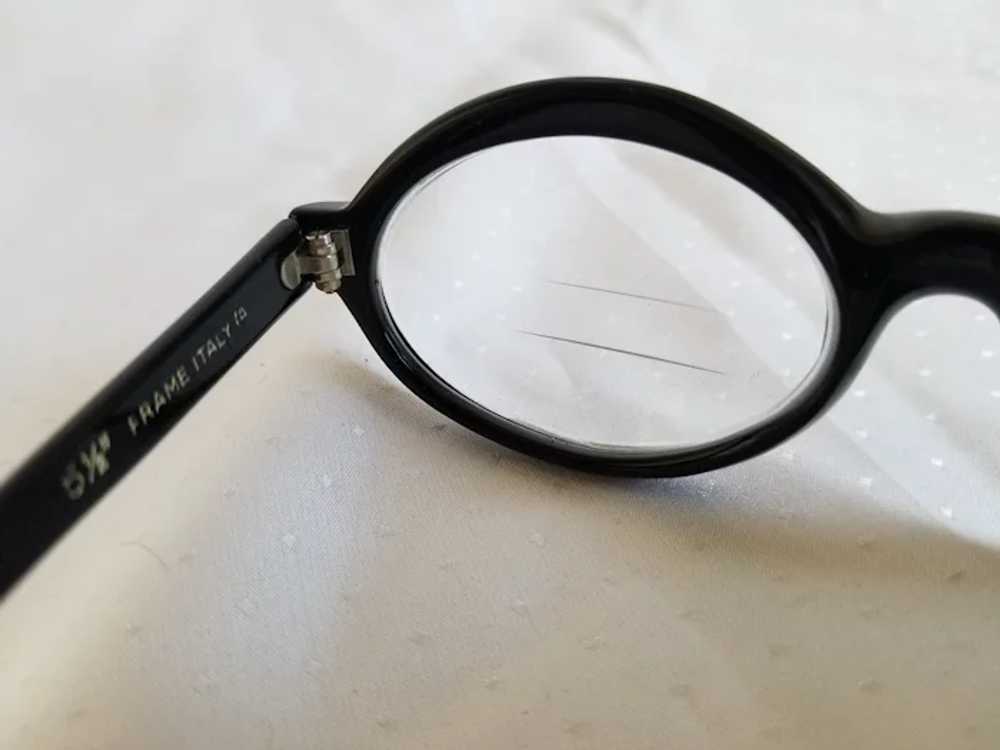 1960's Italian Safilo Amalfi 5 1/2" Black Eye Gla… - image 7