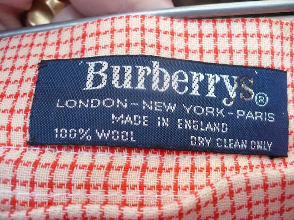 Burberry Wool Pleated Skirt - image 3