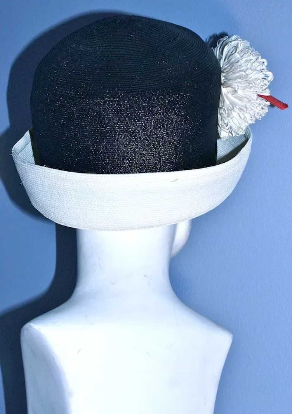 MISS CARNEGIE Flapper Cloche Hat by Hattie Carneg… - image 3