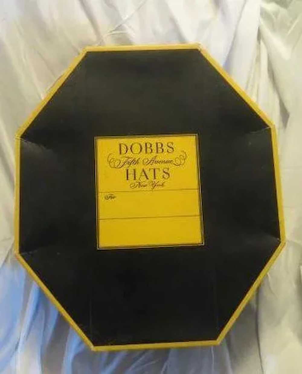 Vintage Mens Dobbs Saks fifth avenue Fedora hat i… - image 2