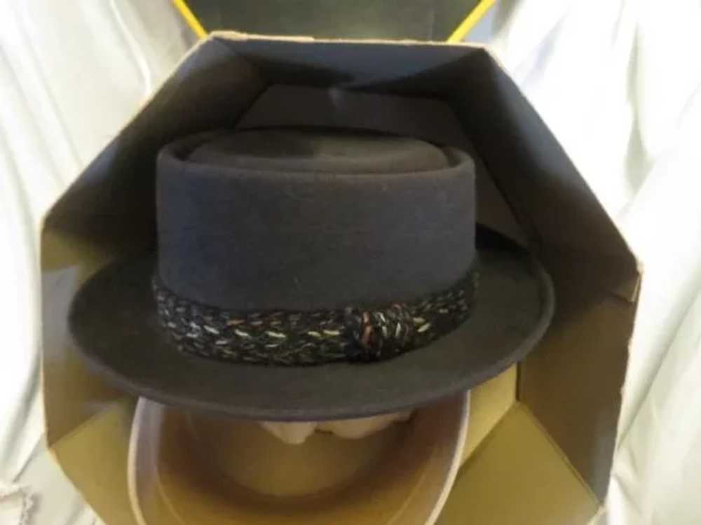 Vintage Mens Dobbs Saks fifth avenue Fedora hat i… - image 8