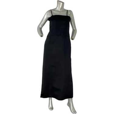 Vintage 1990’s FENDI Black Maxi Dress Size IT 42
