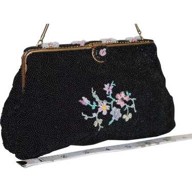 1930's Beaded Evening Bag from France - image 1