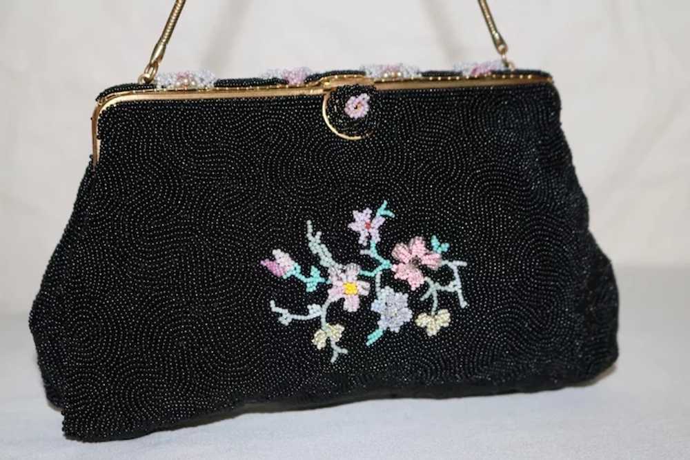 1930's Beaded Evening Bag from France - image 2