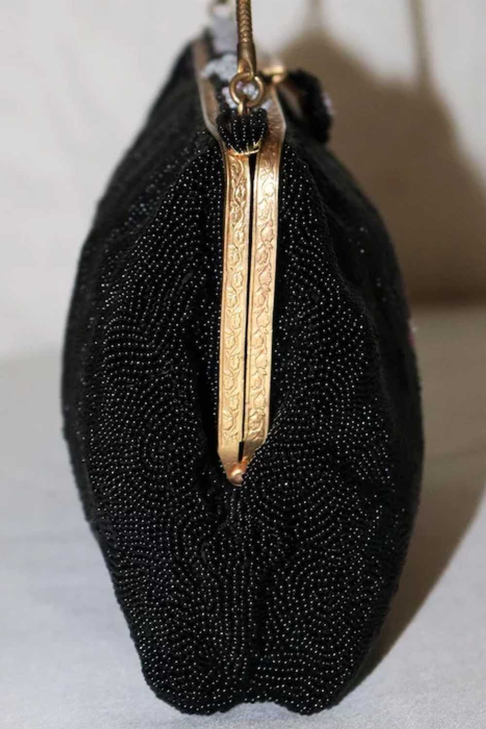 1930's Beaded Evening Bag from France - image 3