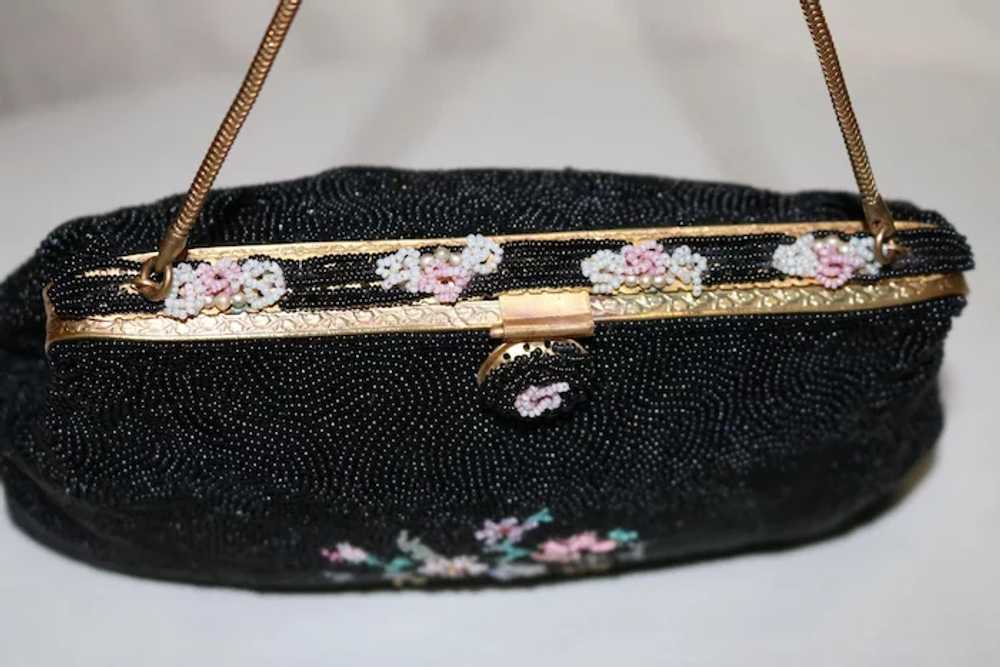 1930's Beaded Evening Bag from France - image 4