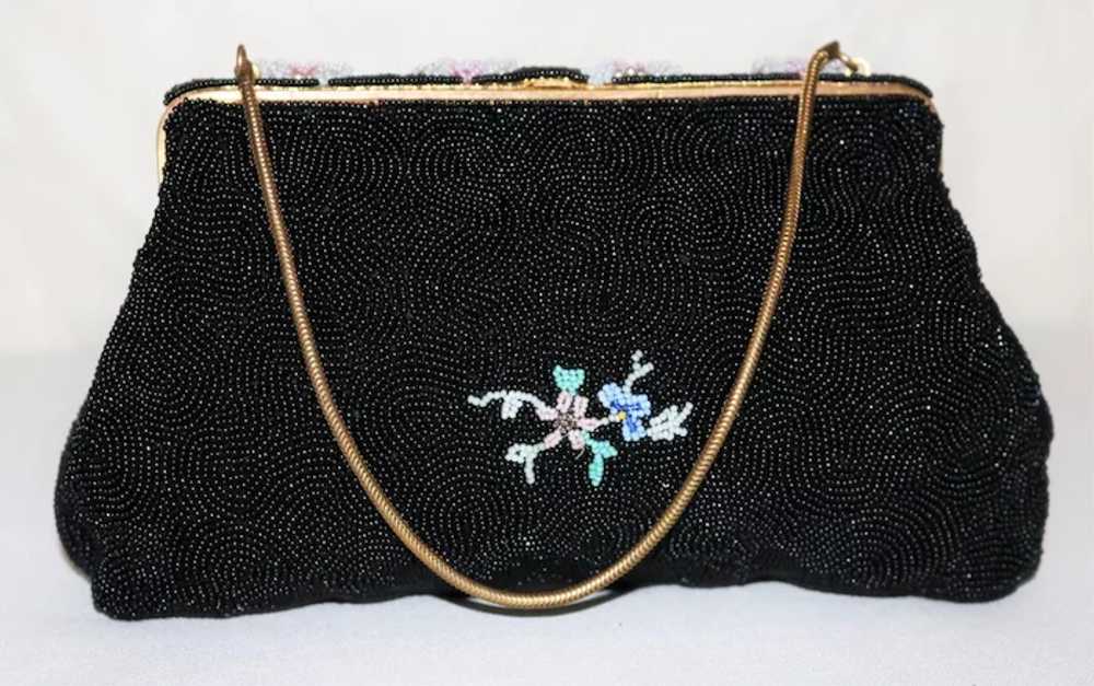 1930's Beaded Evening Bag from France - image 5