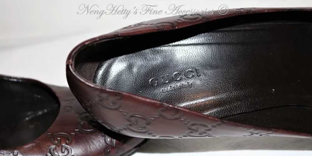 Vintage Gucci Guccissimo Pumps Sz 9B from Italy - image 3