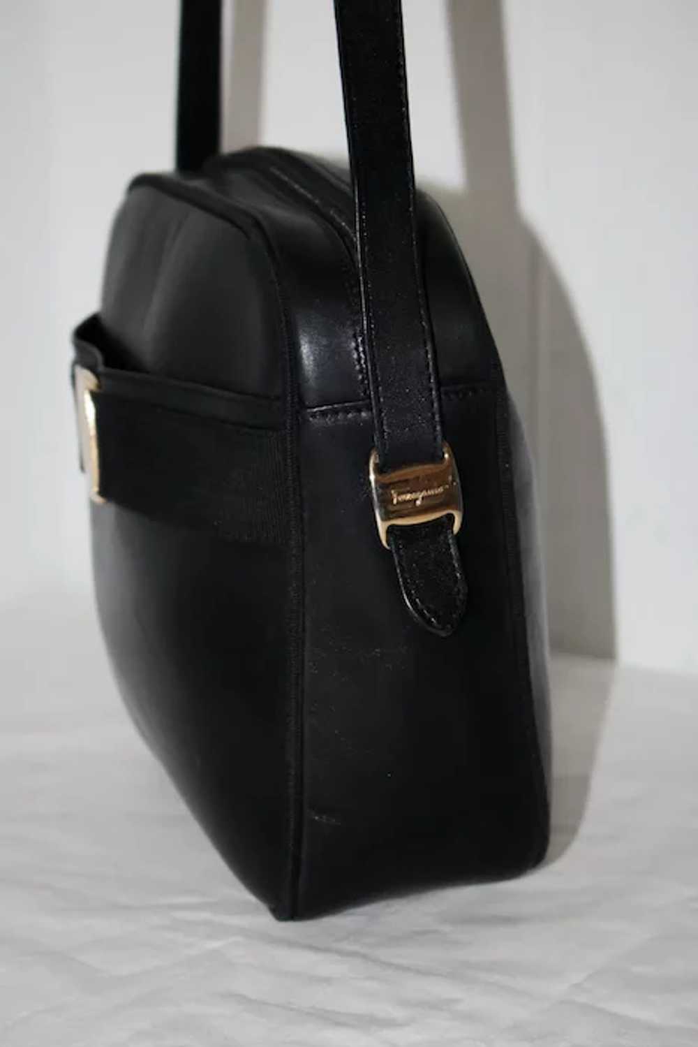 Vintage Salvatore Ferragamo Vara Shoulder Bag fro… - image 4