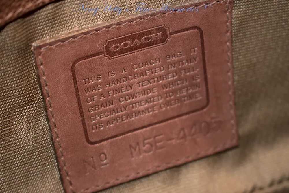 Vintage Coach Regis from the Madison Collection S… - image 7