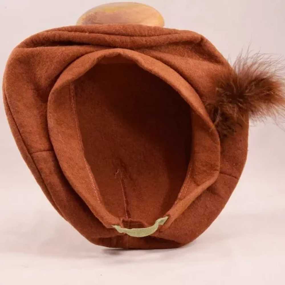 Cute and Kicky 1930s Vintage Hat - image 4