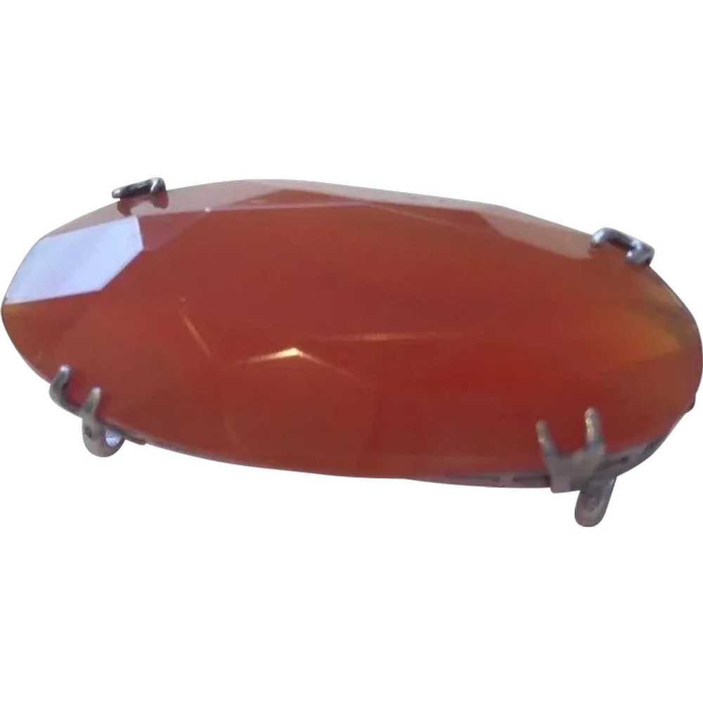 Japanese Vintage Obidome of a Natural Carnelian S… - image 3