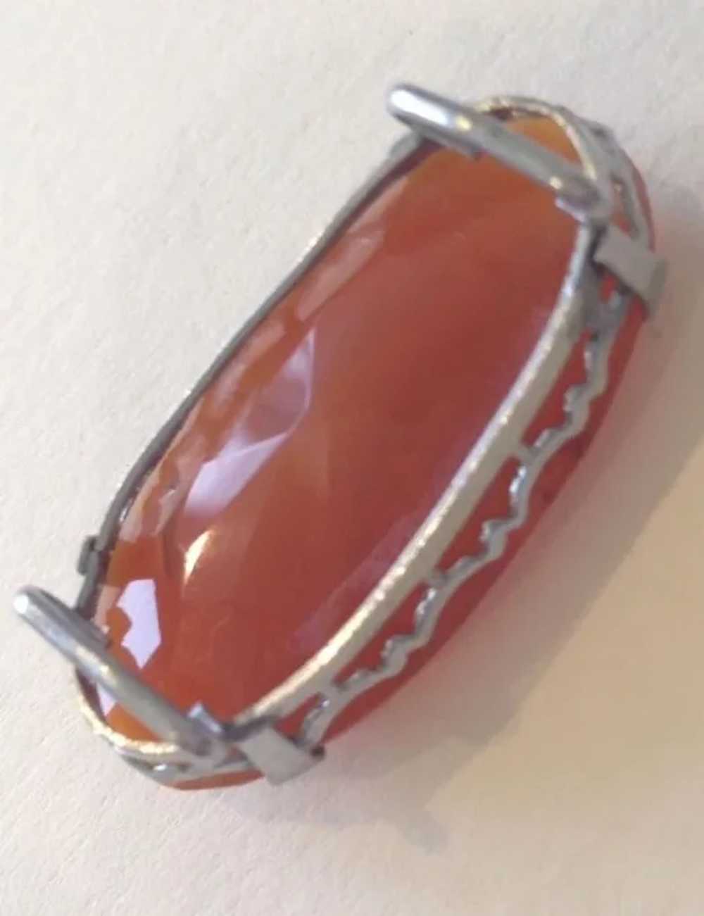 Japanese Vintage Obidome of a Natural Carnelian S… - image 4