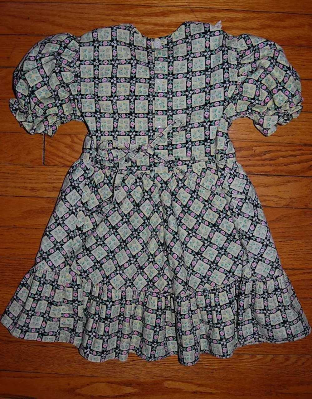1950's Little Girl's Cotton Dress - image 3