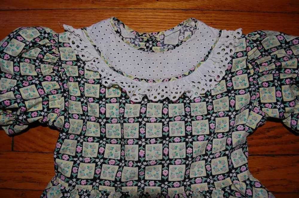 1950's Little Girl's Cotton Dress - image 5