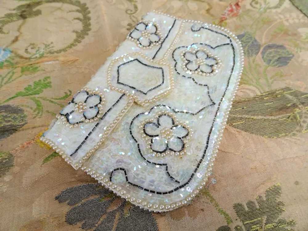 GORGEOUS Vintage Beaded and Sequinned Evening Bag, Clutch Purse, Wedding  Bag, Wedding Purse, Beautiful Vintage Purses