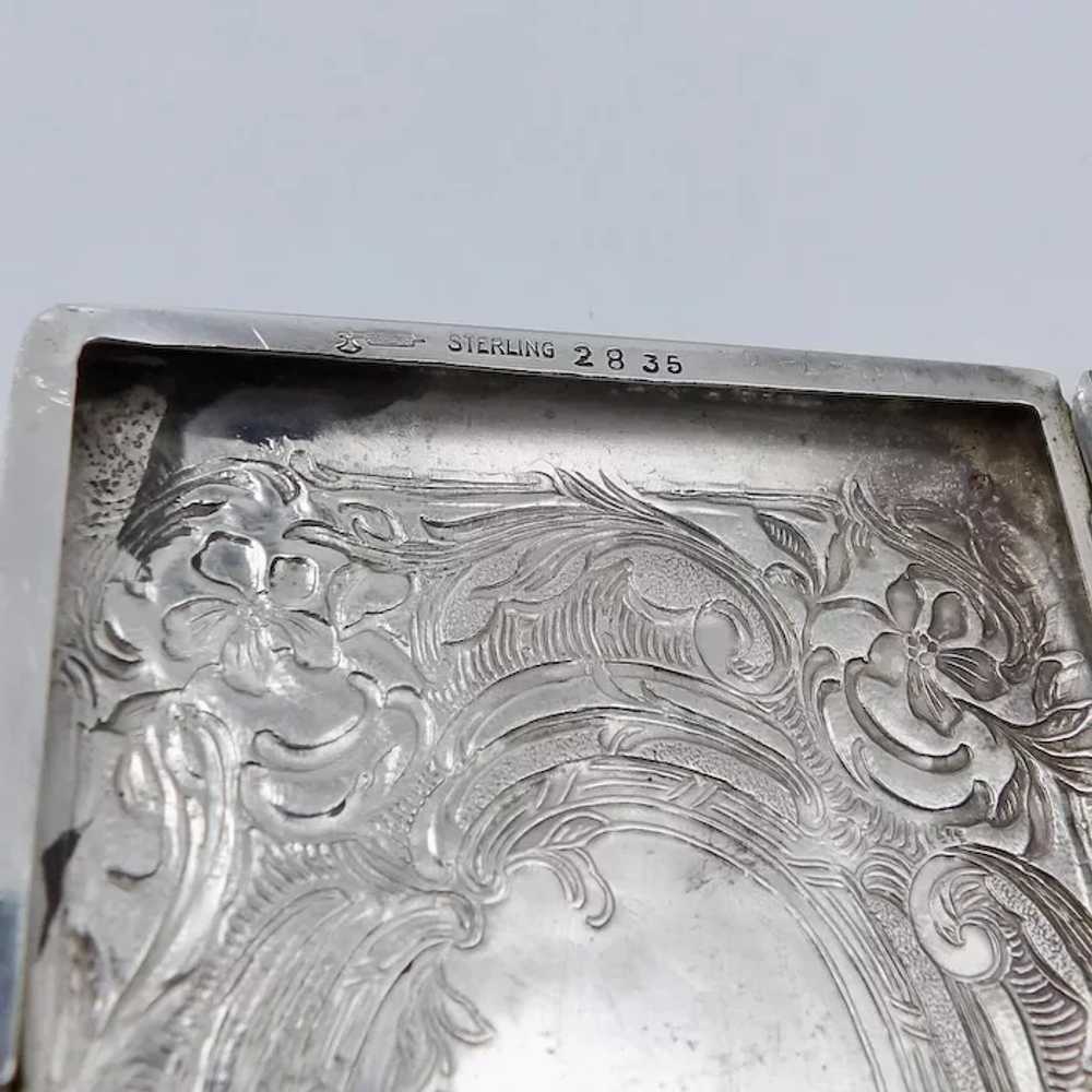 Willian Kerr Sterling Silver Art Nouveau Purse - image 2