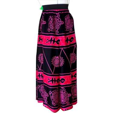 Wraparound Skirt / Pants.  1990's.  Full Length. … - image 1