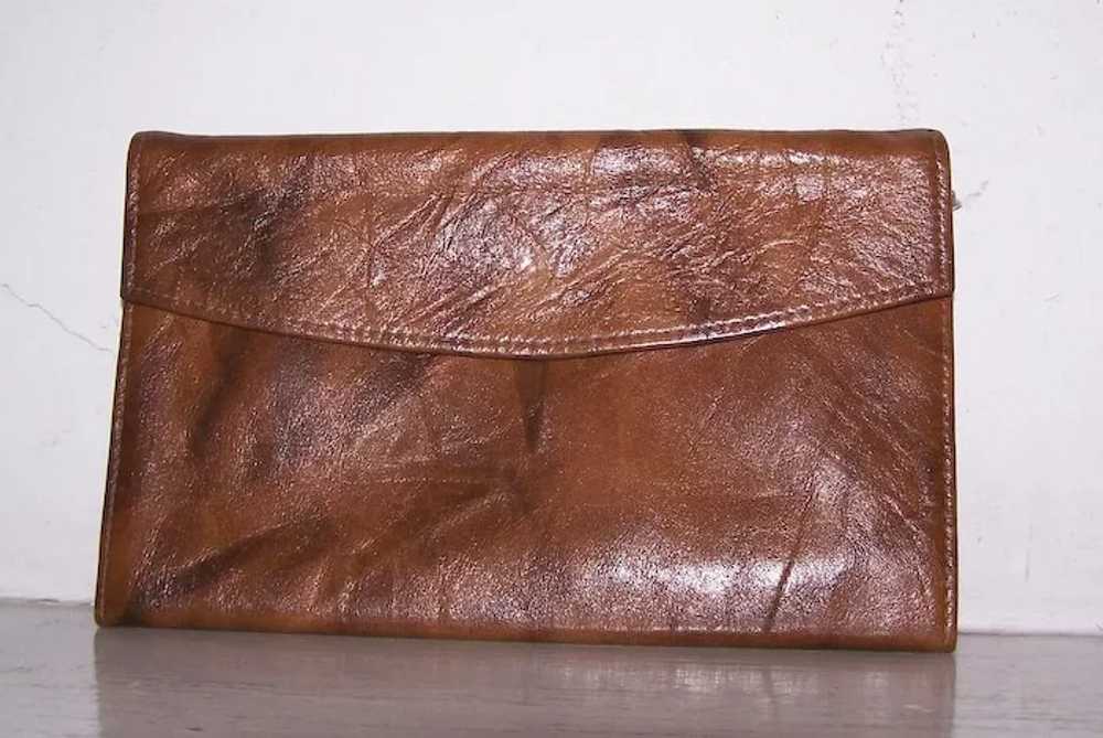 St.Thomas Leather Wallet Clutch with Coin Purse U… - image 2