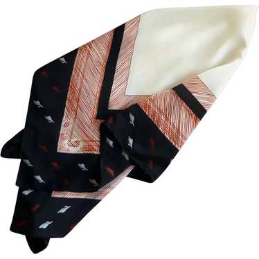 Red White and Blue Clemente Print Scarf - image 1