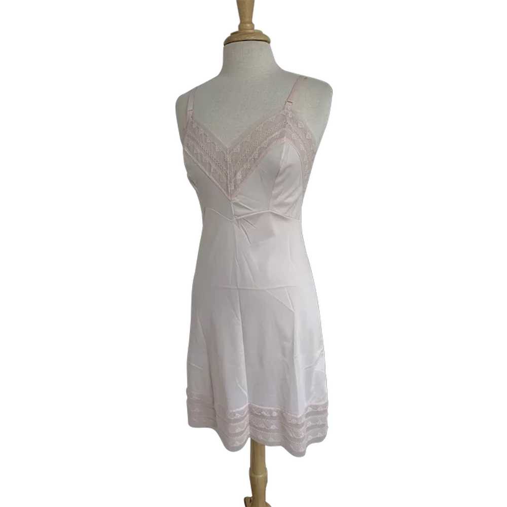 Opalaire 1950s Soft Pink Full Slip - image 1