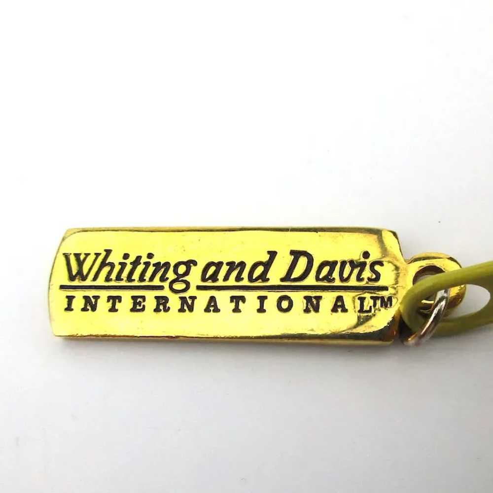 Whiting & Davis Gold Mesh Clutch Purse - image 3