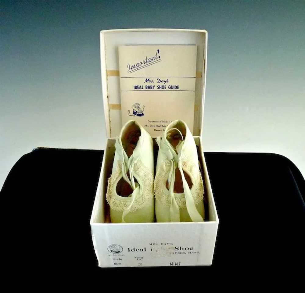 Nursery baby shoes Mrs Days Ideal c. 1950s - image 2