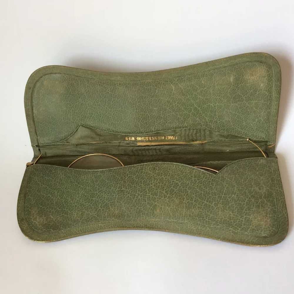 Antique Art Nouveau Eyeglass Case, Franz Heiss, W… - image 3