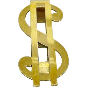 Gold filled money clip - Gem