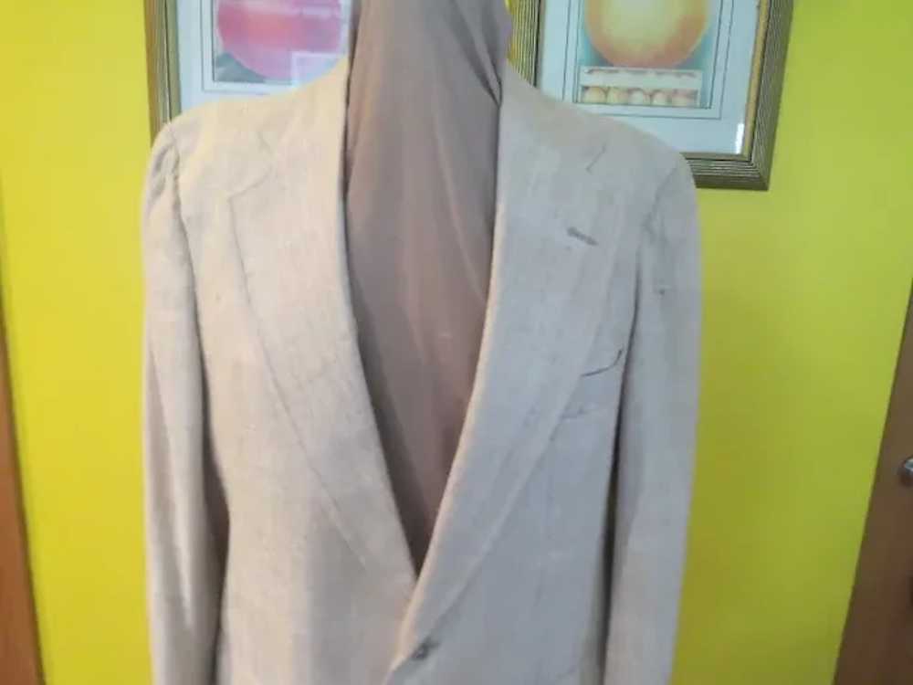 Nubby Texture Linen Jacket - image 2