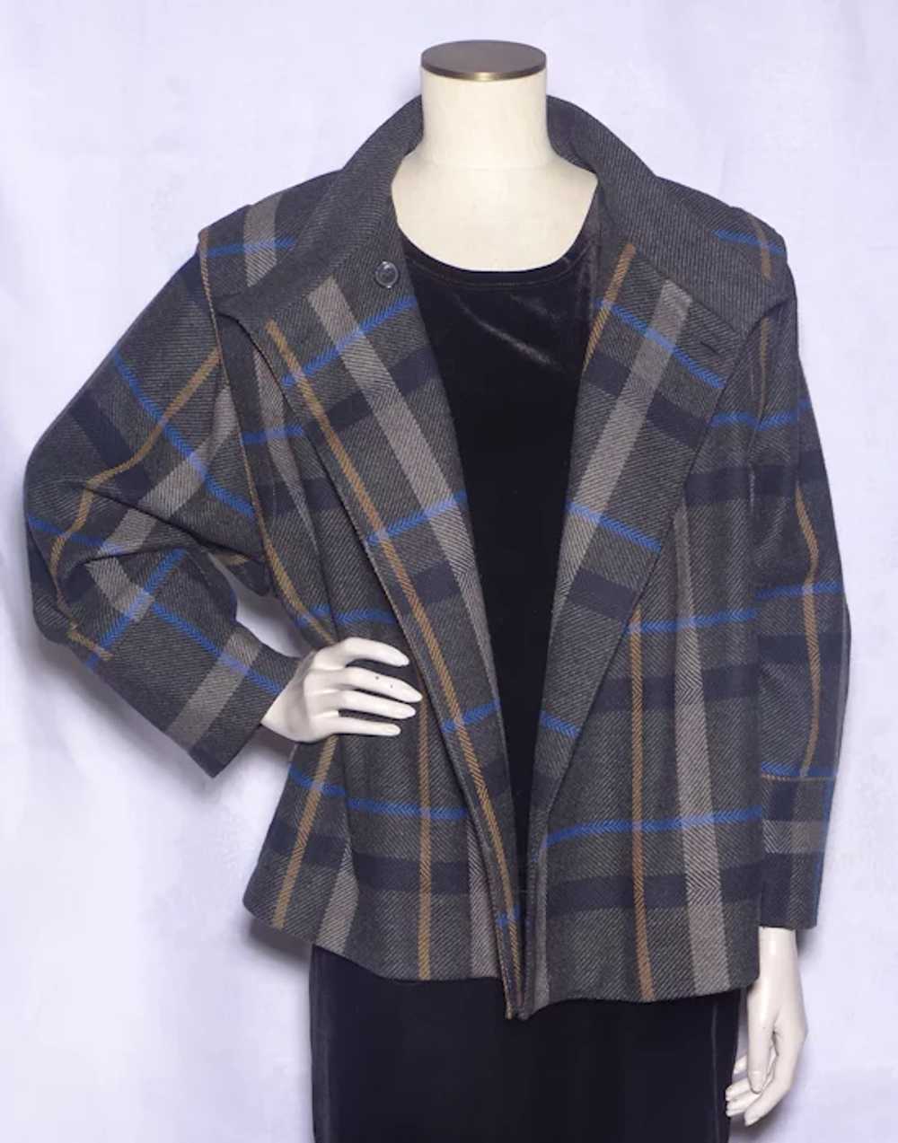 Vintage 1980s Ladies Wool Blend Jacket Gloria Van… - image 10