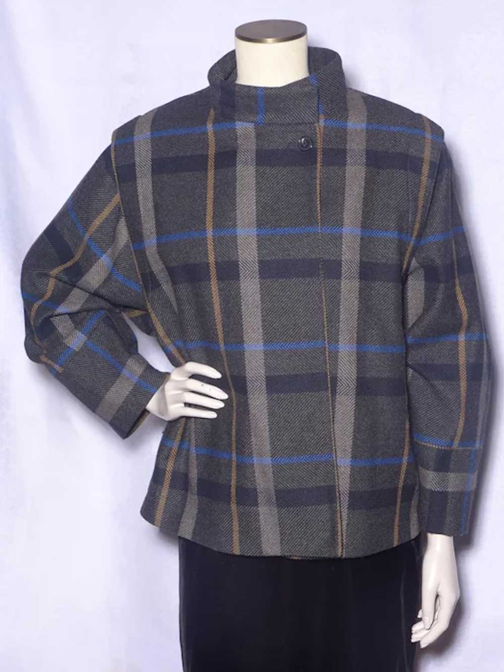 Vintage 1980s Ladies Wool Blend Jacket Gloria Van… - image 8