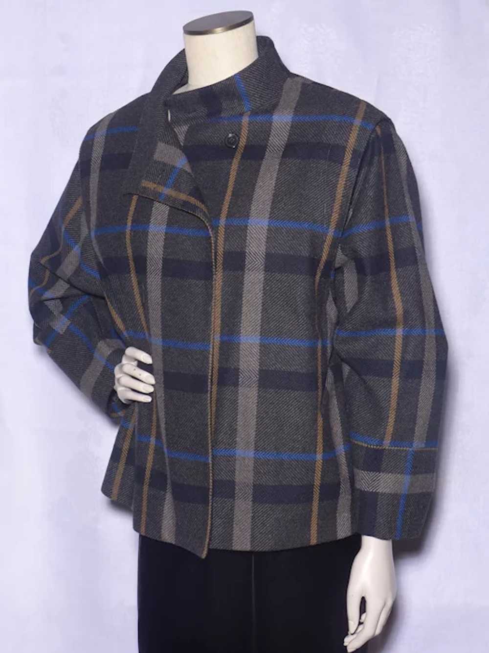 Vintage 1980s Ladies Wool Blend Jacket Gloria Van… - image 9