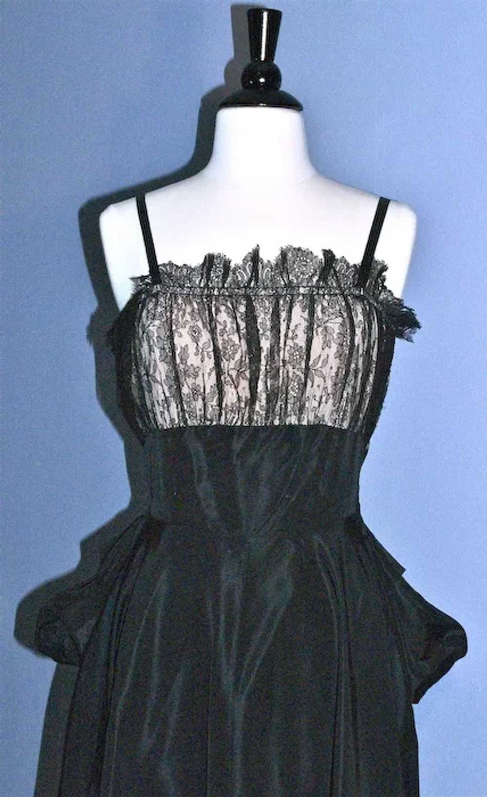 EISENBERG ORIGINAL 1930s Elegant Gown/Dress - Bla… - image 5
