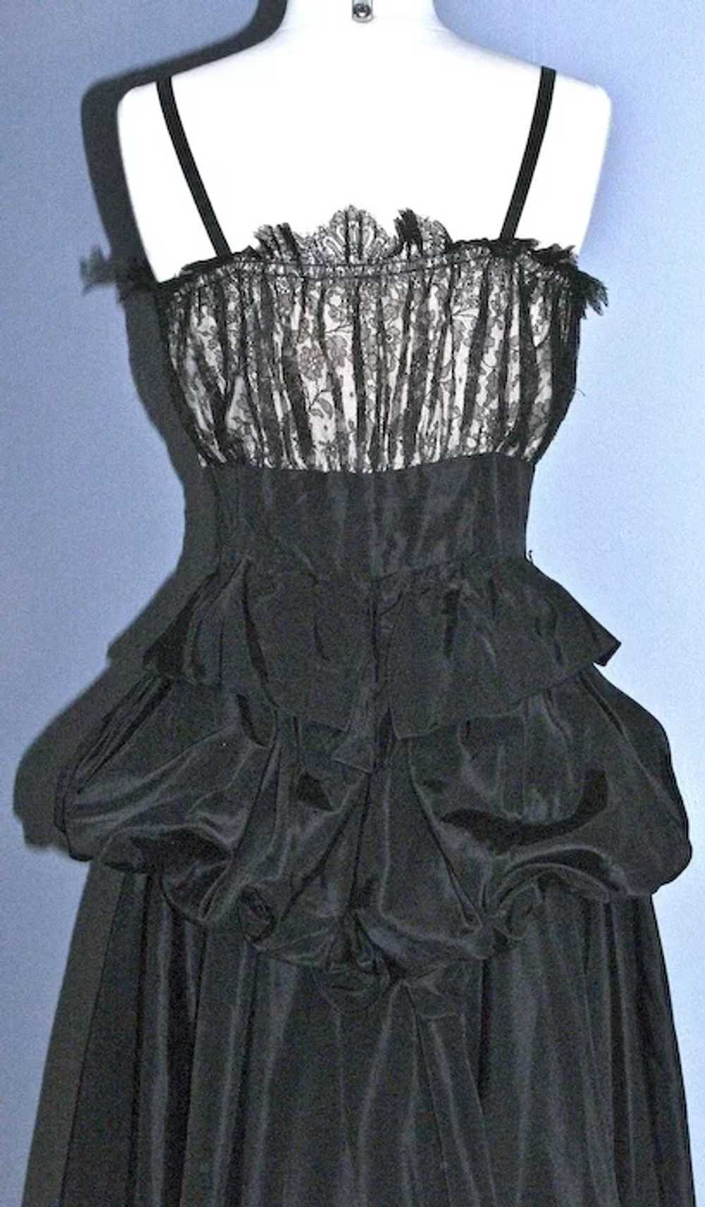 EISENBERG ORIGINAL 1930s Elegant Gown/Dress - Bla… - image 7