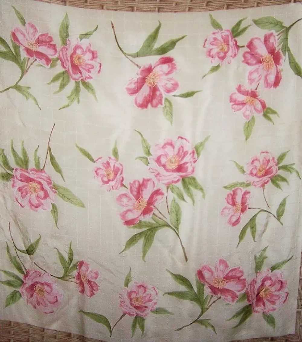 A Delicate Vintage Small Pink Flower Pattern Ladi… - image 3