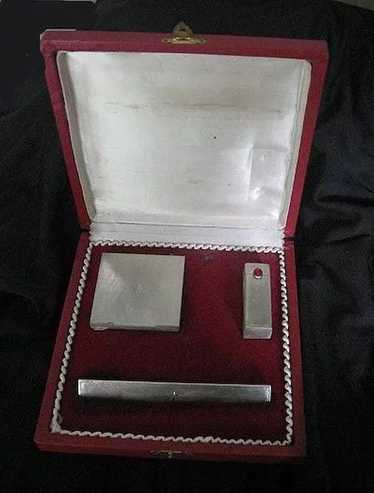 Purse Vanity Set 800 Silver