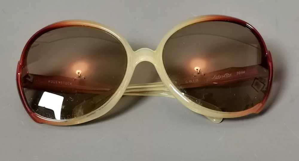 Vintage Rodenstock oversized sunglasses, c1980s - image 10