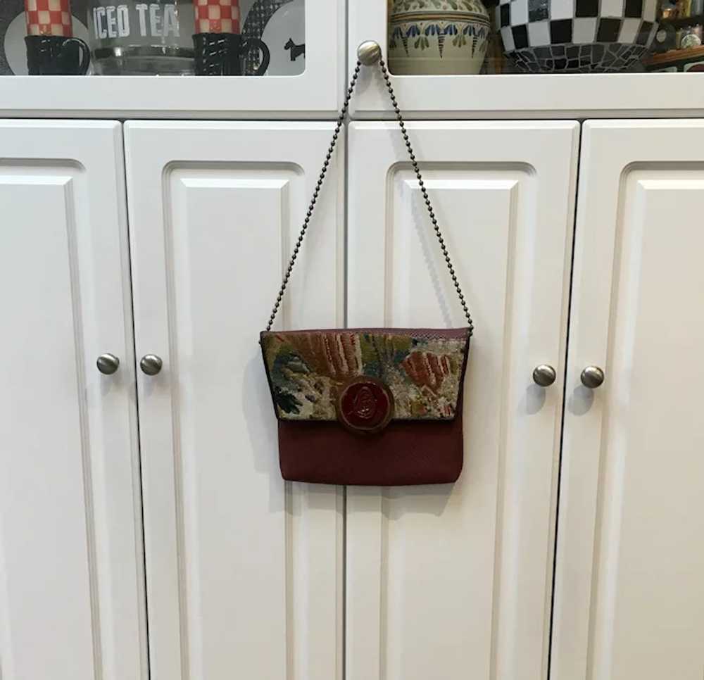 Vintage Grace Agostino Bohemian Look Handbag with… - image 12