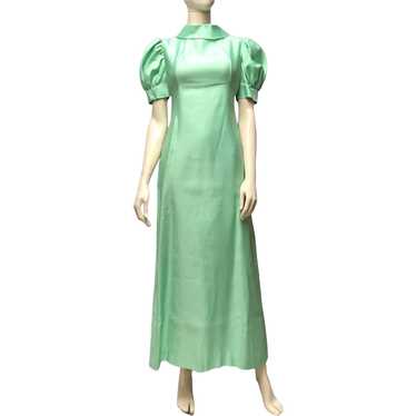 1960s Sylvia Ann Maxi Dress - image 1