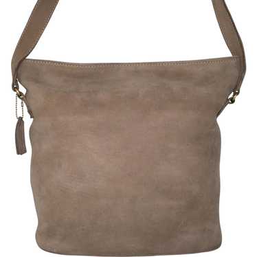 Coach Vintage Sonoma Nubuc Ergo Shoulder Bag Handbag 4396 Brown