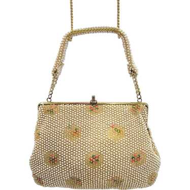 Vintage Corde Bead Evening Bag