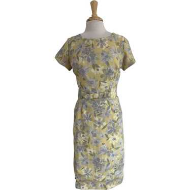 Jule-Wyn New York Gray Daisy Sheath Dress - image 1