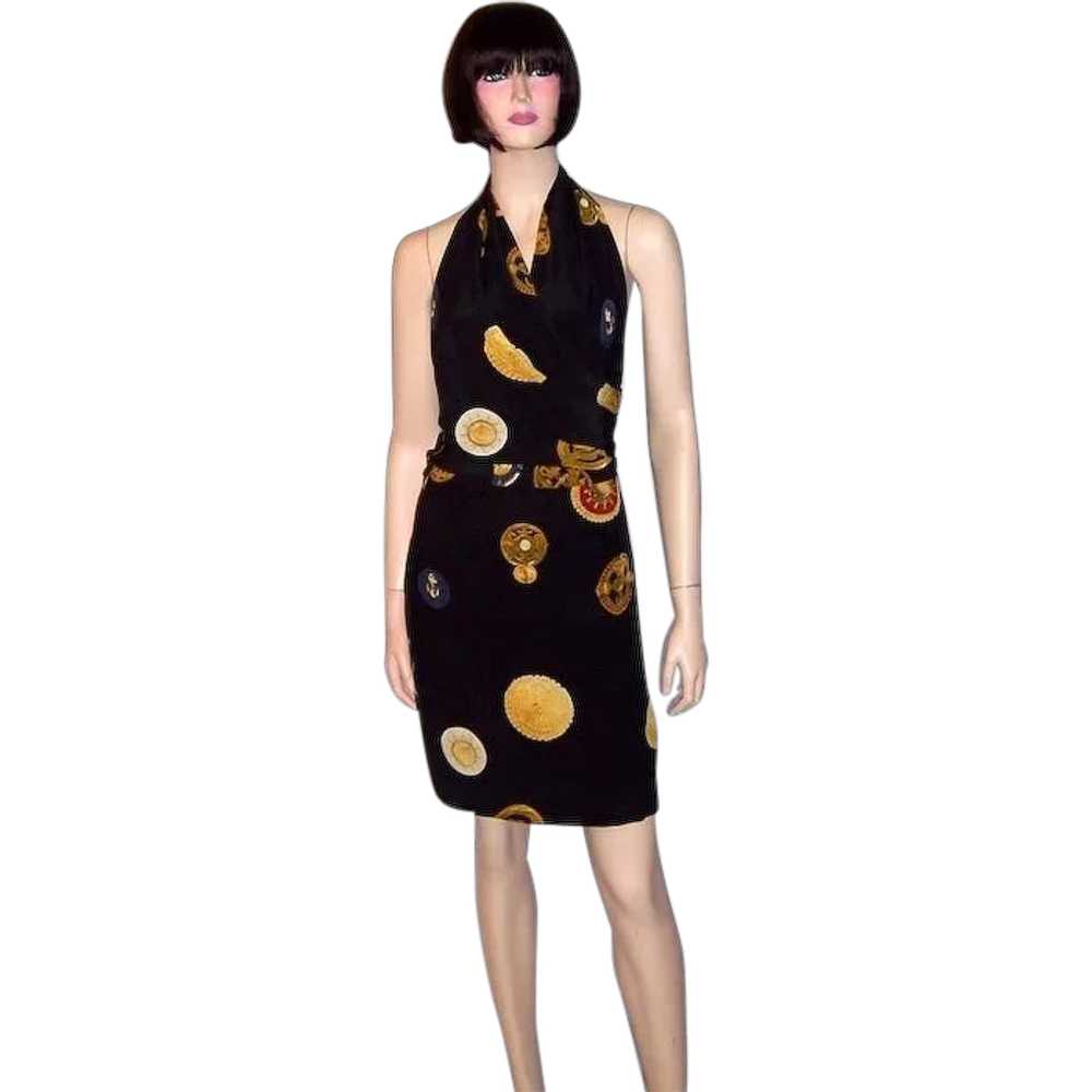 Gianfranco Ferre Printed Silk Modern Day Sarong - image 1